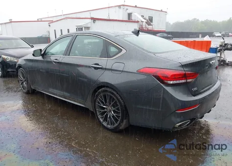 2019 Genesis G80 3.8 из США, поврежденный, VIN KMHGN4JE1KU287647